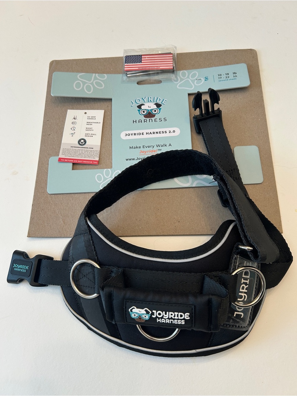 Joyride 2.0 small dog harness - like new condition!